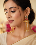 kashmiri kundan earring